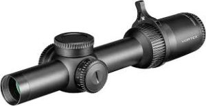 Vortex Optics Strike Eagle Rifle Scope 1-8x 24mm Illuminated EBR-8 MOA Reticle Matte Black- Blemished