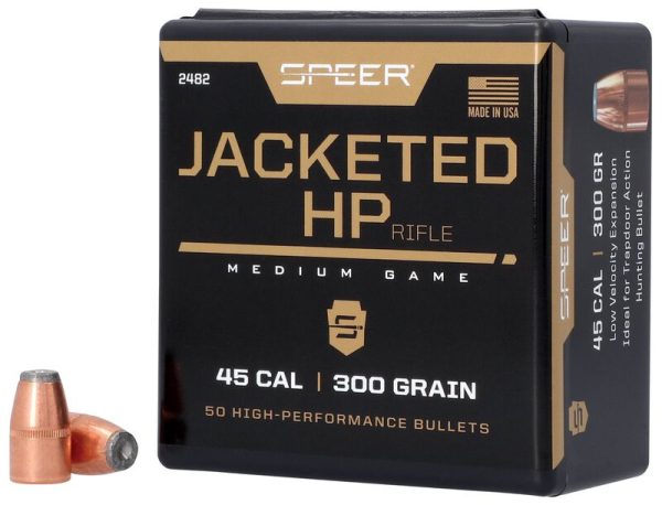 Jacketed Hollow Point Rifle Bullet .458