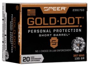 Gold Dot Short Barrel Personal Protection 357 Magnum
