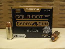 Gold Dot Carry Gun 45 Auto +P