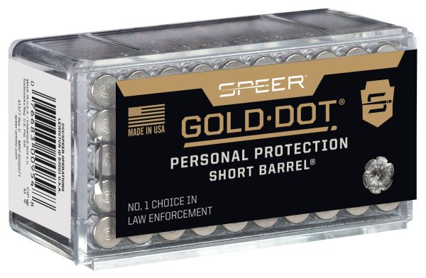 s261 Gold Dot Short Barrel Personal Protection Rimfire 22 WMR