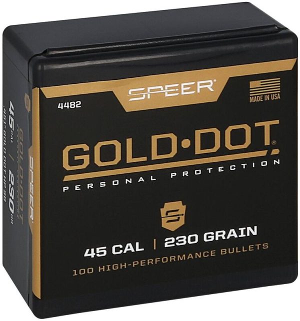 Gold Dot Short Barrel Personal Protection Bullet .451
