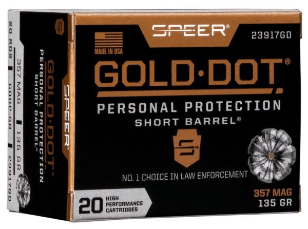 Gold Dot Short Barrel Personal Protection Bullet .357