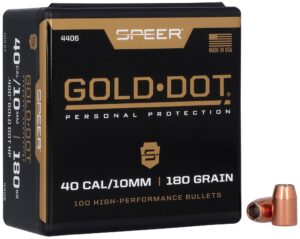 Gold Dot Handgun Component Bullet .400